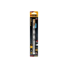 Сверло спиральное по металлу Denzel 12 x 205 мм, Р6М5, Golden Tip, удлиненное