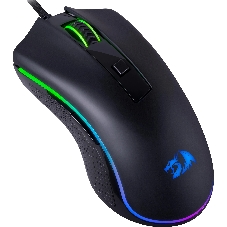 Мышь проводная Redragon Cypher, черный, 12800 dpi, USB, кнопки - 7