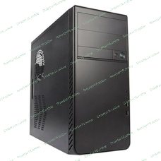 Компьютерный корпус MidiTower Powerman ES861 черный PM-450ATX 4*USB 2.0 Audio mATX