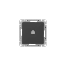 Механизм розетки RJ45 (cat5) EKF UP1-SOB-RJ45-5 черный Эпика