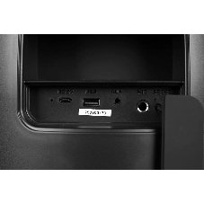 Портативная колонка Ural Болт 45х20 черный 450W 2.0 BT/3.5Jack/USB-C 10м 8000mAh (УРАЛ БОЛТ 45Х20)