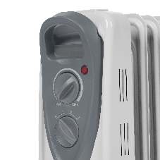 Радиатор масляный Oasis UT-10 белый, 10 м², 1000 Вт, термостат