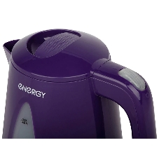 Электрочайник Energy E-214 фиолетовый, 1.7 л, 2200 Вт, скрытый нагревательный элемент