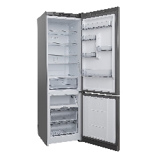 Холодильник Hotpoint HT 5200 C MX мраморный двухкамерный, 240/83л, морозилка снизу, No Frost