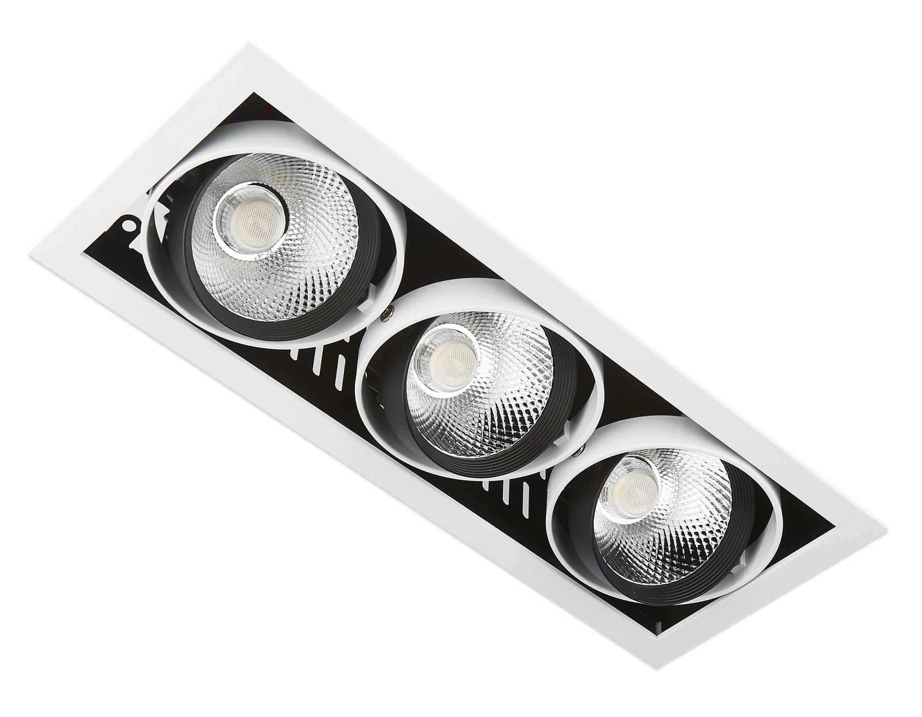 Корпус светильника T813 BK/CH 3*12W 4200K