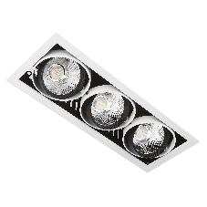 Корпус светильника T813 BK/CH 3*12W 4200K