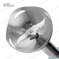 Блендер Galaxy Line GL 2133, голубой, погружной, 1000 Вт, 17 000 об/мин, 2 скорости, LED-подсветка