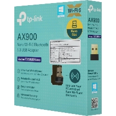 Двухдиапазонный беспроводной нано-USB-адаптер с поддержкой Bluetooth TP-Link Archer TX10UB Nano