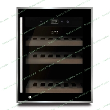 Винный шкаф CASO WineSafe 12 черный, 32 л, 1 отсек, 12 бут., класс A