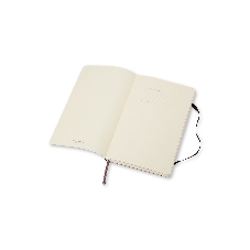 Блокнот Moleskine CLASSIC SOFT QP617 Large 130х210мм, 192 страниц, клетка, мягкая обложка, черный