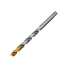 Сверло спиральное по металлу Denzel 12 x 205 мм, Р6М5, Golden Tip, удлиненное