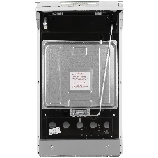 Плита газовая DeLuxe 5040.37 г (крышка) белый, конфорок 4 шт, духовка 43 л, 50 см x 85 см x 50 см