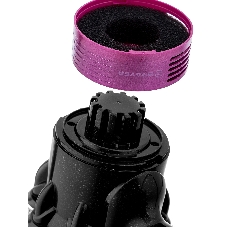 Пылесос вертикальный BRAYER BR4272 фиолетовый, питание от сети, 185 Вт, уборка сухая, пылесборник 0,8 л