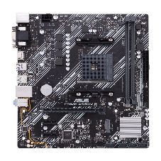 Материнская плата ASUS PRIME A520M-E/CSM, AM4, AMD A520, 2xDDR4, 4xSATA, 1xM.2, 1xPCIe 3.0 x16, 2xPCIe x1, 1xDVI-D, 1xHDMI, 1xVGA, 1x 1Gb LAN, 1xUSB-A 3.2 Gen 2, 2xUSB-A 2.0, 4xUSB-A 3.2 Gen 1, 3x3.5 мм, 7.1, mATX