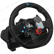 Руль LOGITECH G29 игровой (USB, для PS и PC, педали, виброотдача, 941-000113/941-000112/941-000142)