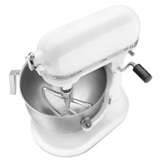 Миксер с подъемной чашей KitchenAid 5KSM7990XEWH Professional 6.9л белый