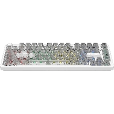 Клавиатура A4Tech Bloody MS76 проводная, USB Type-A, белый