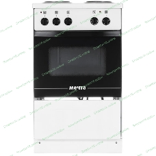 Плита электрическая Мечта 341Т белый, конфорок 3 электрических, духовка 49 л, 50 см x 85 см x 60 см