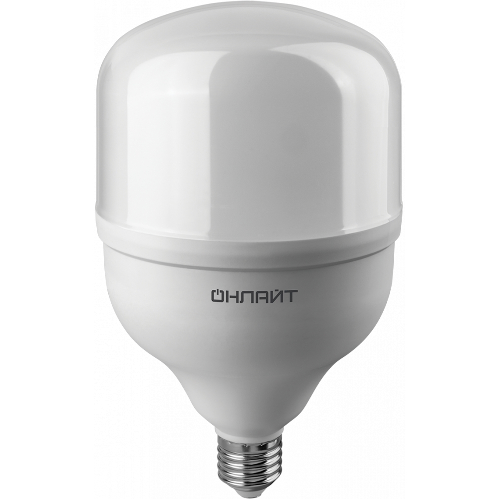 Лампа светодиодная ОНЛАЙТ 82904 OLL-T125-50-230-840-E27Е40 высокомощная 50 Вт 4000К нейтр. белый E27/E40 3500 лм 176-264В