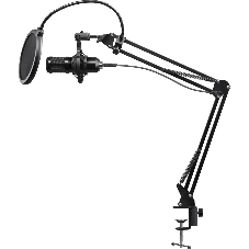 Микрофон Defender Space GMC 450 USB, стойка, провод 1.5 м