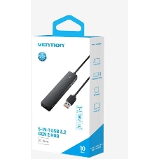 Концентратор Vention CHSBB, USB, USB Type-C/USB, USB
