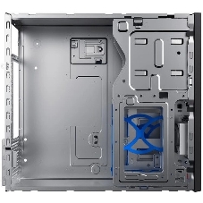 Компьютерный корпус EL555BK PM-300TFX 80+Bronze U3.0*2+U2*2+2*combo Audio; fan 9см; intrusion switch POWERMAN Slim Case 6143524