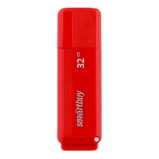 Флешка USB Smartbuy Dock Red (SB32GbDK-R), 32Gb, USB 2.0, R/W 15/5, красный