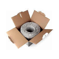 Кабель FPC Cablexpert UPC-5004E-SOL кат.5e CCA однож. 305м pullbox, серый