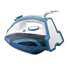Утюг Brayer BR4002 синий/белый/черный, 2400 Вт, 25 г/мин, 140 г/мин, 360 мл