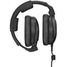 Проводные наушники Sennheiser HD 300 PRO черный, полноразмерные, Jack 3.5 мм