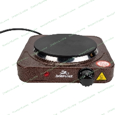 Плитка эл.(1 конф) Добрыня DO-2206 корич.(1000Вт) блин x12, 1000 ВтНапряжение 220 В, 50 Гц5 режимов нагреваДиаметр конфорки: 15 смЗащита от перегреваСветовой индикатор работыРезиновые ножки