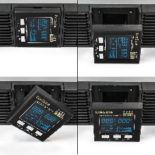 Источник бесперебойного питания On-line ExeGate PowerExpert ULS-2000.LCD.AVR.1SH.2C13.USB.RS232.SNMP.2U 2000VA/2000W, On-Line, PF=1, LCD, 1*Schuko+2*C13, RS232, USB, SNMP-slot, Rackmount 2U/Tower, металлический корпус, черный