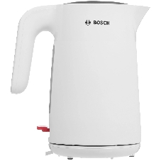 Электрочайник Bosch TWK2M161 белый, 1.7 л, 2400 Вт, скрытый нагревательный элемент