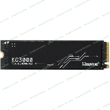 Накопитель SSD Kingston KC3000, 4Tb, PCIe 4.0 x4, M.2 2280, NVMe, R/W 7000/7000, с радиатором