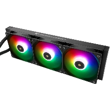 Система жидкостного охлаждения Thermalright Core Vision 360 ARGb Soc-AM5/AM4/1200/1700/1851 черный 4-pin 28.1dB Al LCD Ret (C-VISION-360-BL-ARGb)