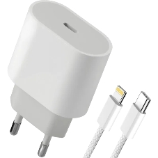 Сетевое зарядное устройство Defender UPA-121 20W, USB C, Lightning, белый Сетевое зарядное устройство Defender UPA-121 20W, USB C, Lightning, белый