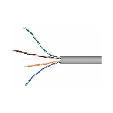 Кабель FPC Cablexpert UPC-5004E-SOL кат.5e CCA однож. 305м pullbox, серый