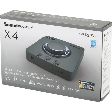 Звуковая карта Creative USB Sound Blaster X 4 WW (SB-Axx1) 7.1 Ret