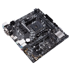 Материнская плата ASUS PRIME A520M-E/CSM, AM4, AMD A520, 2xDDR4, 4xSATA, 1xM.2, 1xPCIe 3.0 x16, 2xPCIe x1, 1xDVI-D, 1xHDMI, 1xVGA, 1x 1Gb LAN, 1xUSB-A 3.2 Gen 2, 2xUSB-A 2.0, 4xUSB-A 3.2 Gen 1, 3x3.5 мм, 7.1, mATX