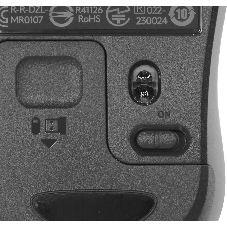 Мышь беспроводная Logitech M220 SILENT черный/серый, 1000 dpi, радиоканал, USB, кнопки - 3