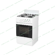 Газовая плита Flama RG 24011 W белый, конфорок 4 шт, духовка 50 л, 50 см x 85 см x 60 см