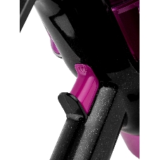 Пылесос вертикальный BRAYER BR4272 фиолетовый, питание от сети, 185 Вт, уборка сухая, пылесборник 0,8 л