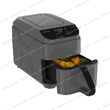 Аэрогриль GARLYN AG-1500 серый, 1500 Вт, 5.5 л, сенсор, 17 программ