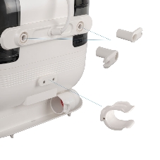 Моющий пылесос Endever SkyClean VC-100, white/black, 700 Вт, 2 шт,уп