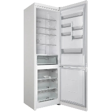 Холодильник Hotpoint HT 6200 W белый двухкамерный 240/83л морозилка снизу, No Frost