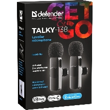 Петличный микрофон Defender Talky-138 wrls