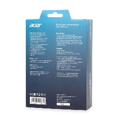 Мышь проводная Acer OMW134 черный, 3200 dpi, USB, кнопки - 6