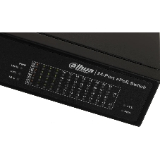Коммутатор Dahua DH-LR2226-24ET-360, 24×100 Мбит/с + 2×1 Гбит/с + 2×1 Гбит/с Combo, управляемый