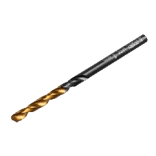 Сверло по металлу Denzel 3 мм, HSS-Tin, Golden Tip, 10 шт.