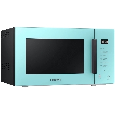 Микроволновая печь Samsung MS23T5018AN/BW голубой, 23 л, 800 Вт, переключатели - сенсор